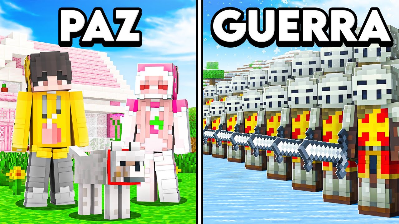 200 Jugadores SIMULAN una CIVILIZACIÓN en MINECRAFT